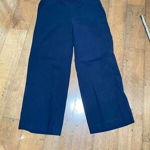 Old Navy navy blue wide leg trousers Size 8